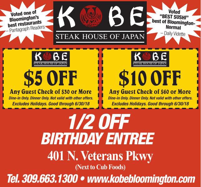 $10 Off Any Guest Check of $60 or More